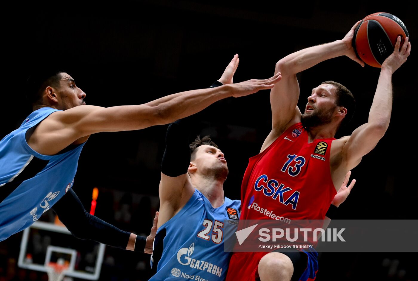 Russia Basketball Euroleague CSKA - Zenit