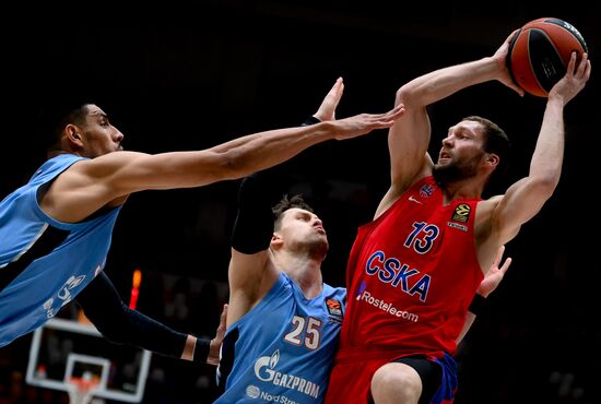 Russia Basketball Euroleague CSKA - Zenit