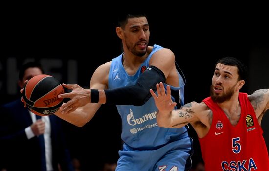 Russia Basketball Euroleague CSKA - Zenit