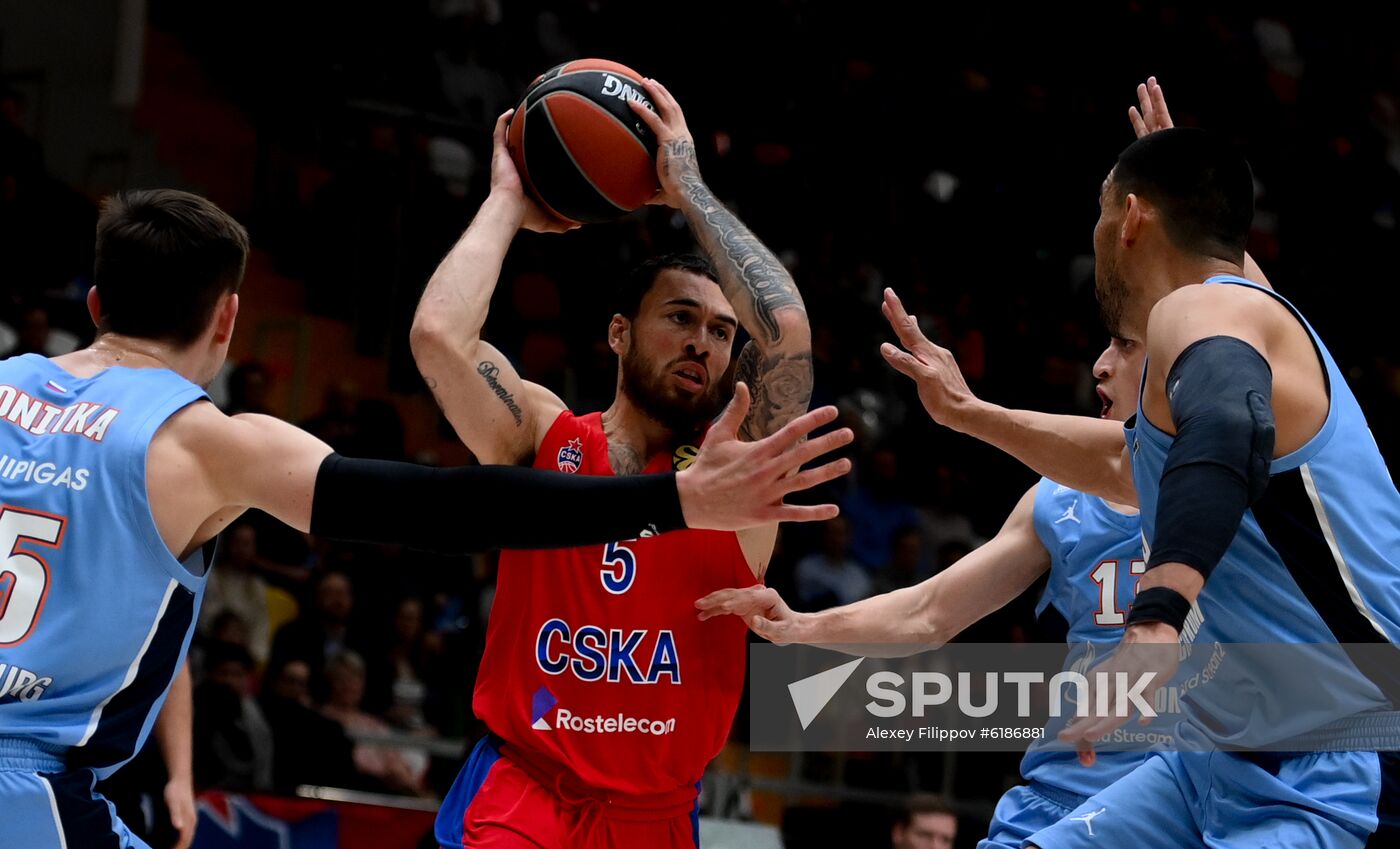 Russia Basketball Euroleague CSKA - Zenit