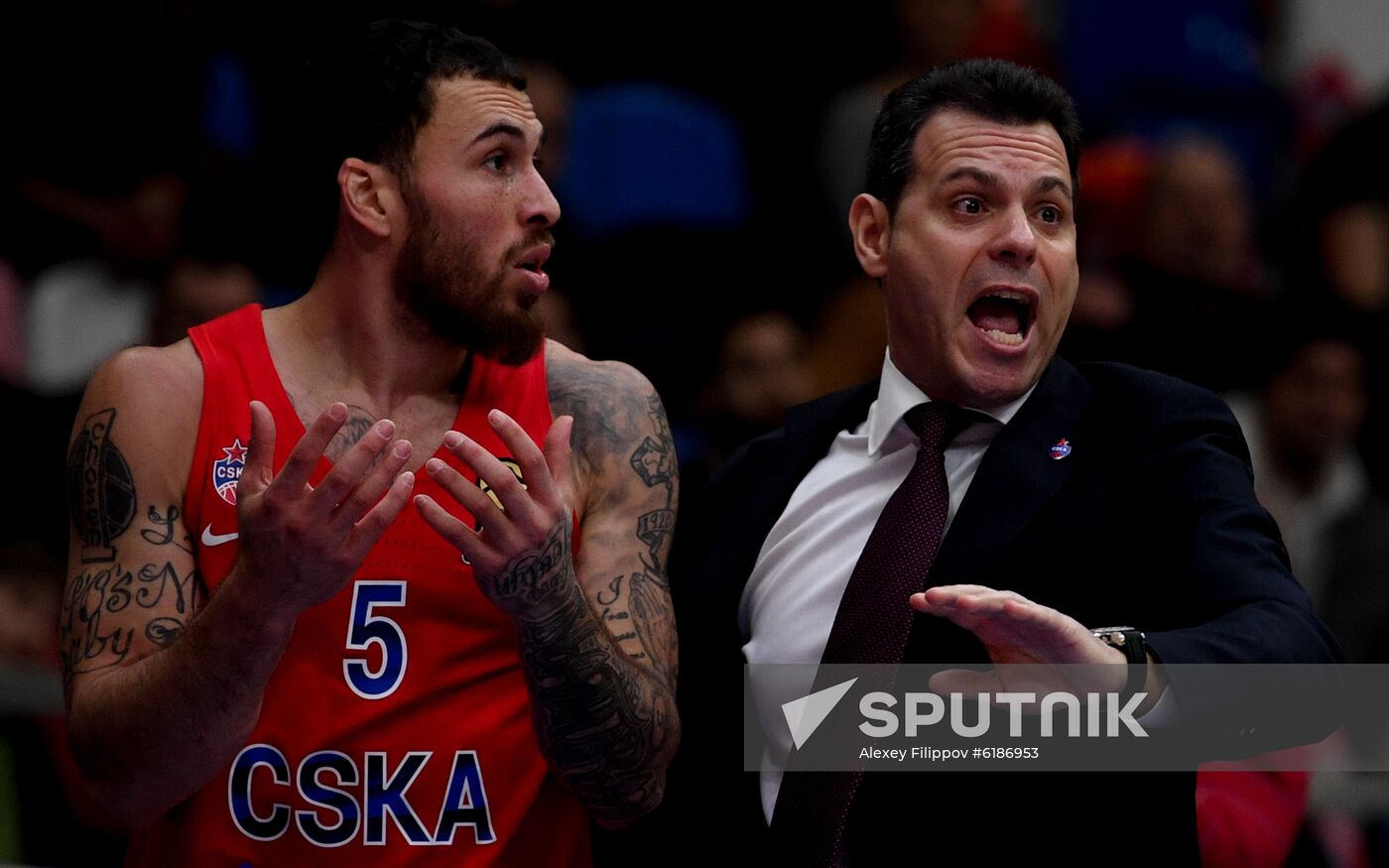 Russia Basketball Euroleague CSKA - Zenit