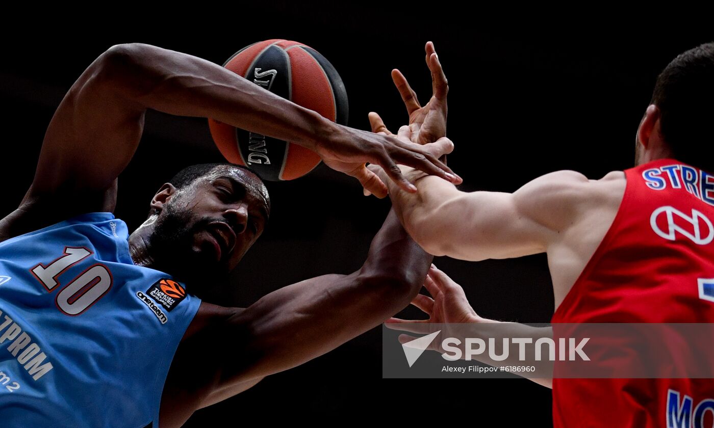 Russia Basketball Euroleague CSKA - Zenit