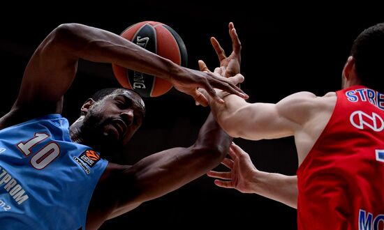 Russia Basketball Euroleague CSKA - Zenit