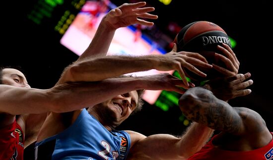Russia Basketball Euroleague CSKA - Zenit