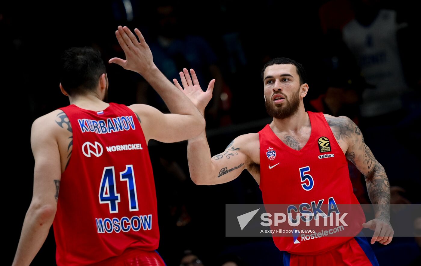 Russia Basketball Euroleague CSKA - Zenit