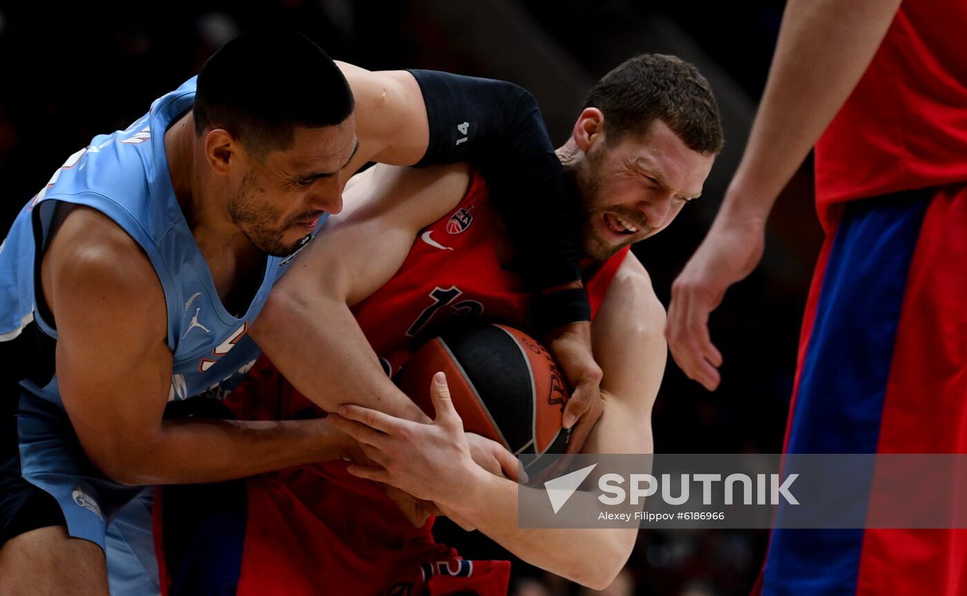 Russia Basketball Euroleague CSKA - Zenit