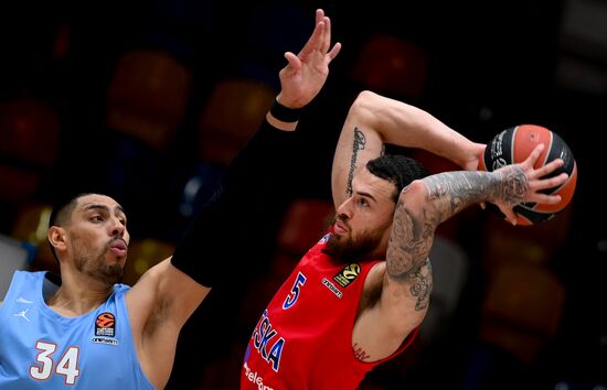 Russia Basketball Euroleague CSKA - Zenit