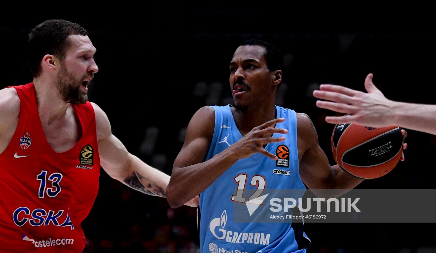 Russia Basketball Euroleague CSKA - Zenit