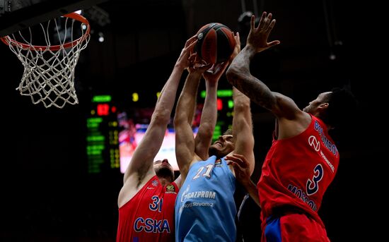 Russia Basketball Euroleague CSKA - Zenit