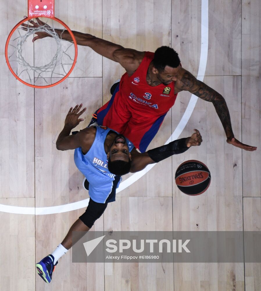 Russia Basketball Euroleague CSKA - Zenit