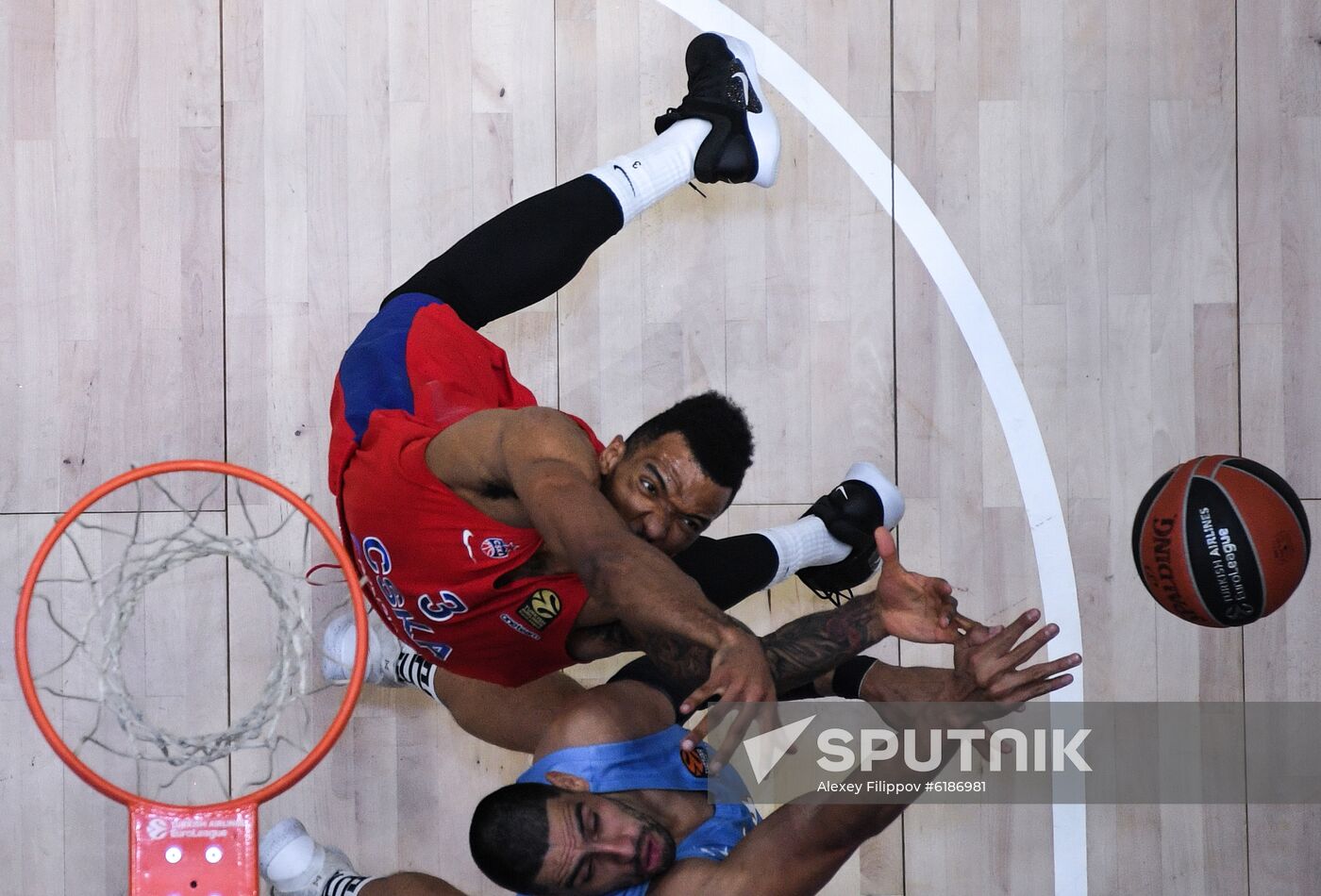 Russia Basketball Euroleague CSKA - Zenit