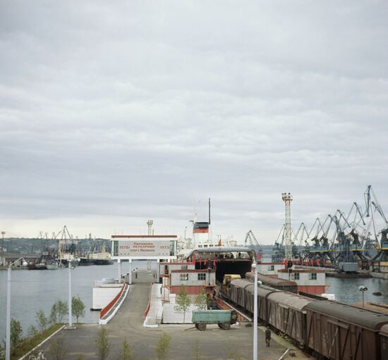 Vanino merchant seaport