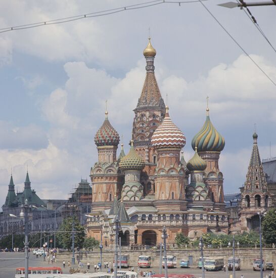 Cathedral of Virgin Protectress in Moscow