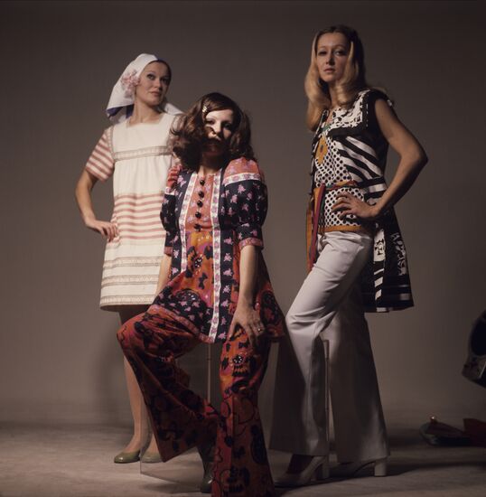 Spring-summer 1972 fashion collection