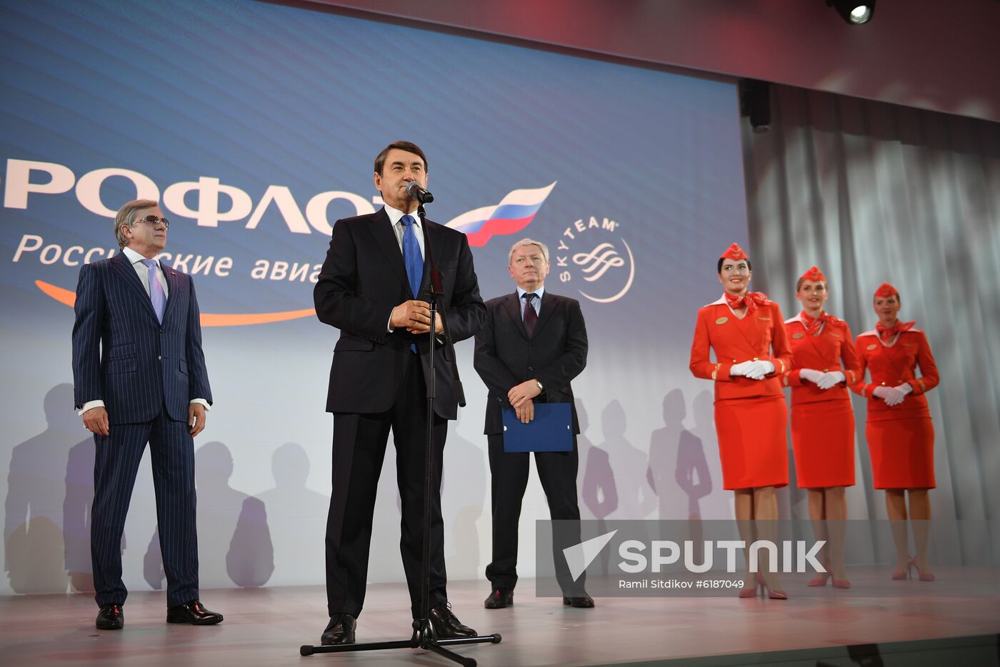 Russia Aeroflot New Airbus Plane