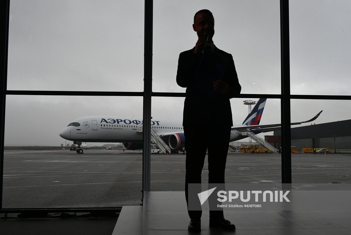 Russia Aeroflot New Airbus Plane