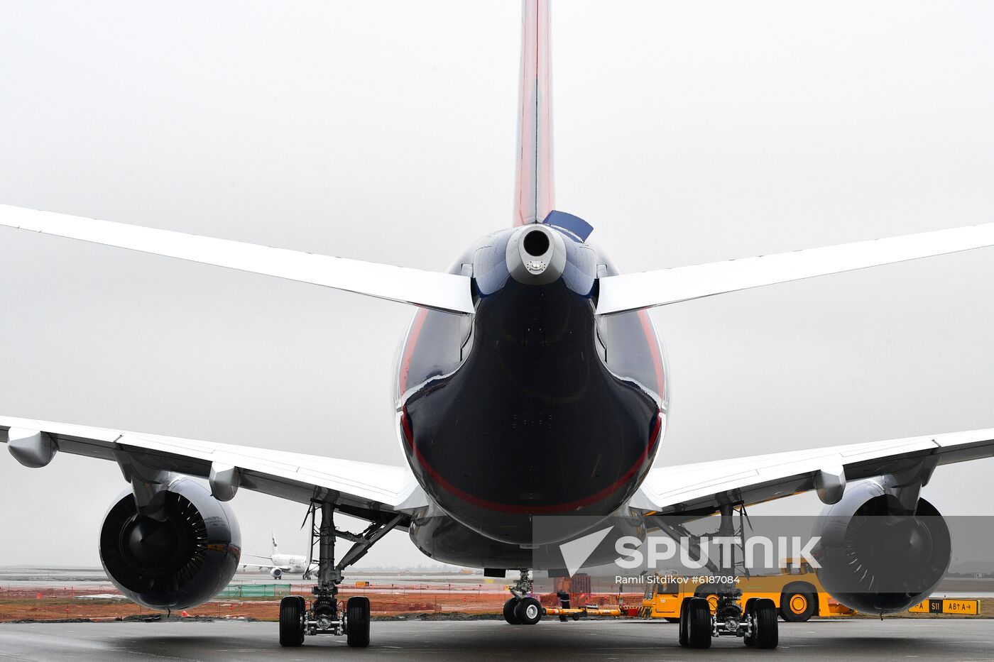 Russia Aeroflot New Airbus Plane
