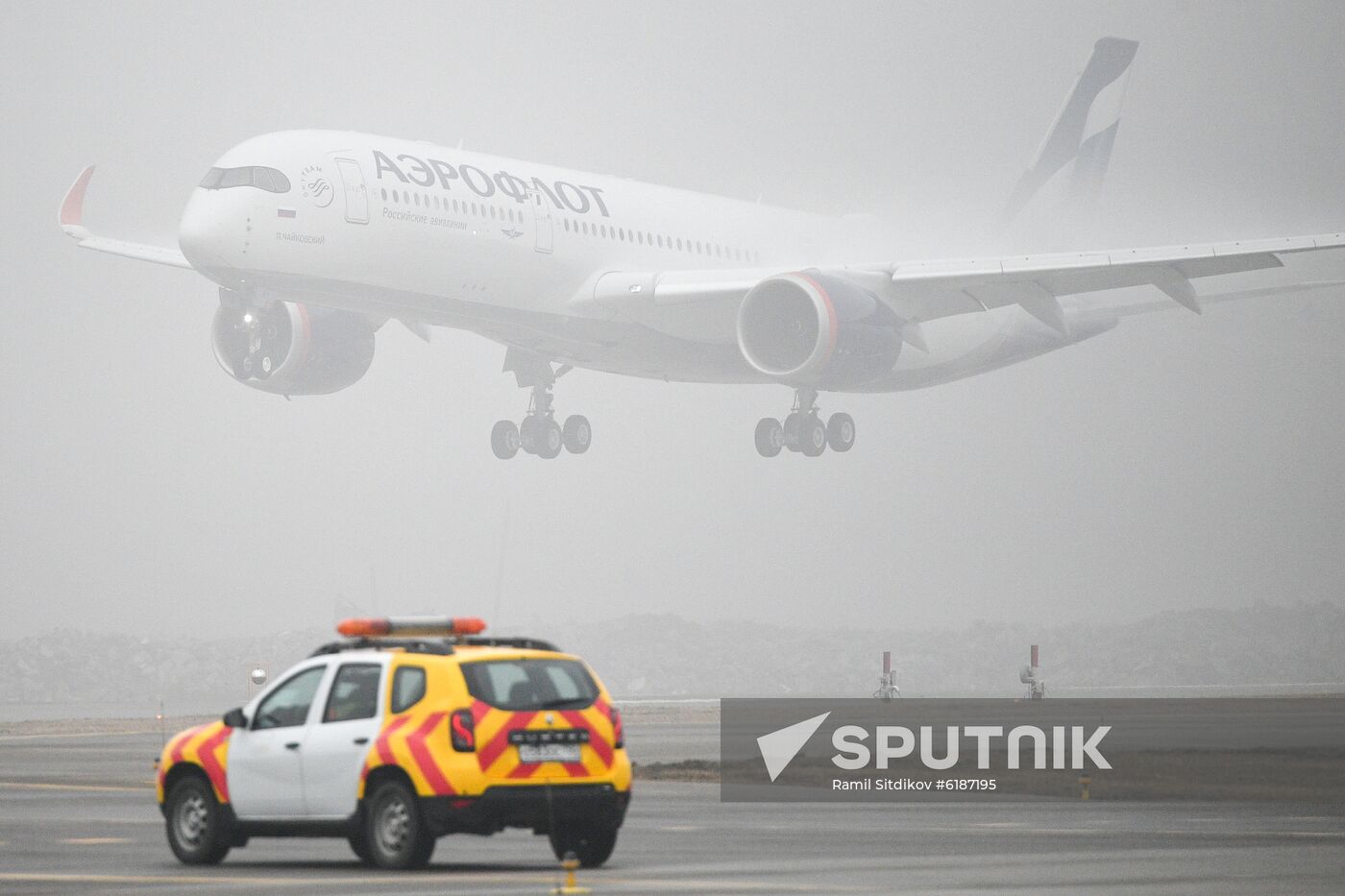 Russia Aeroflot New Airbus Plane