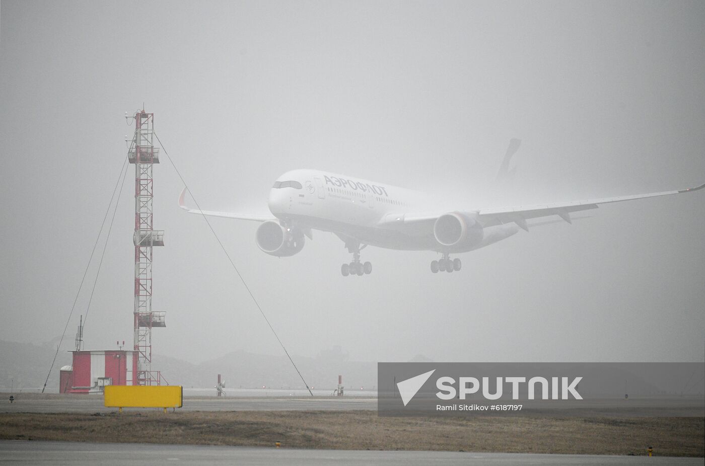 Russia Aeroflot New Airbus Plane