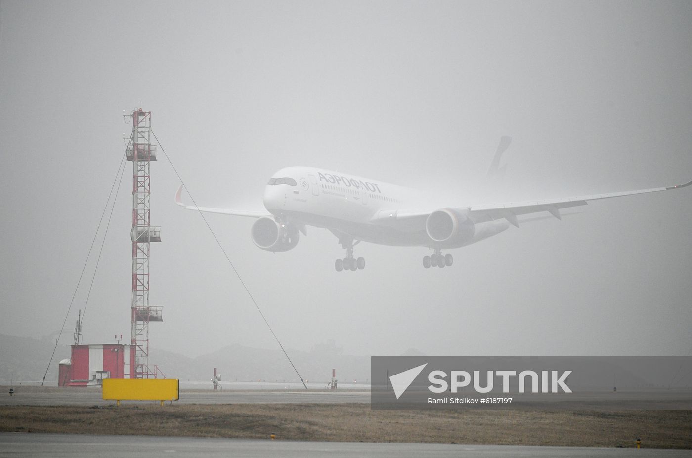 Russia Aeroflot New Airbus Plane