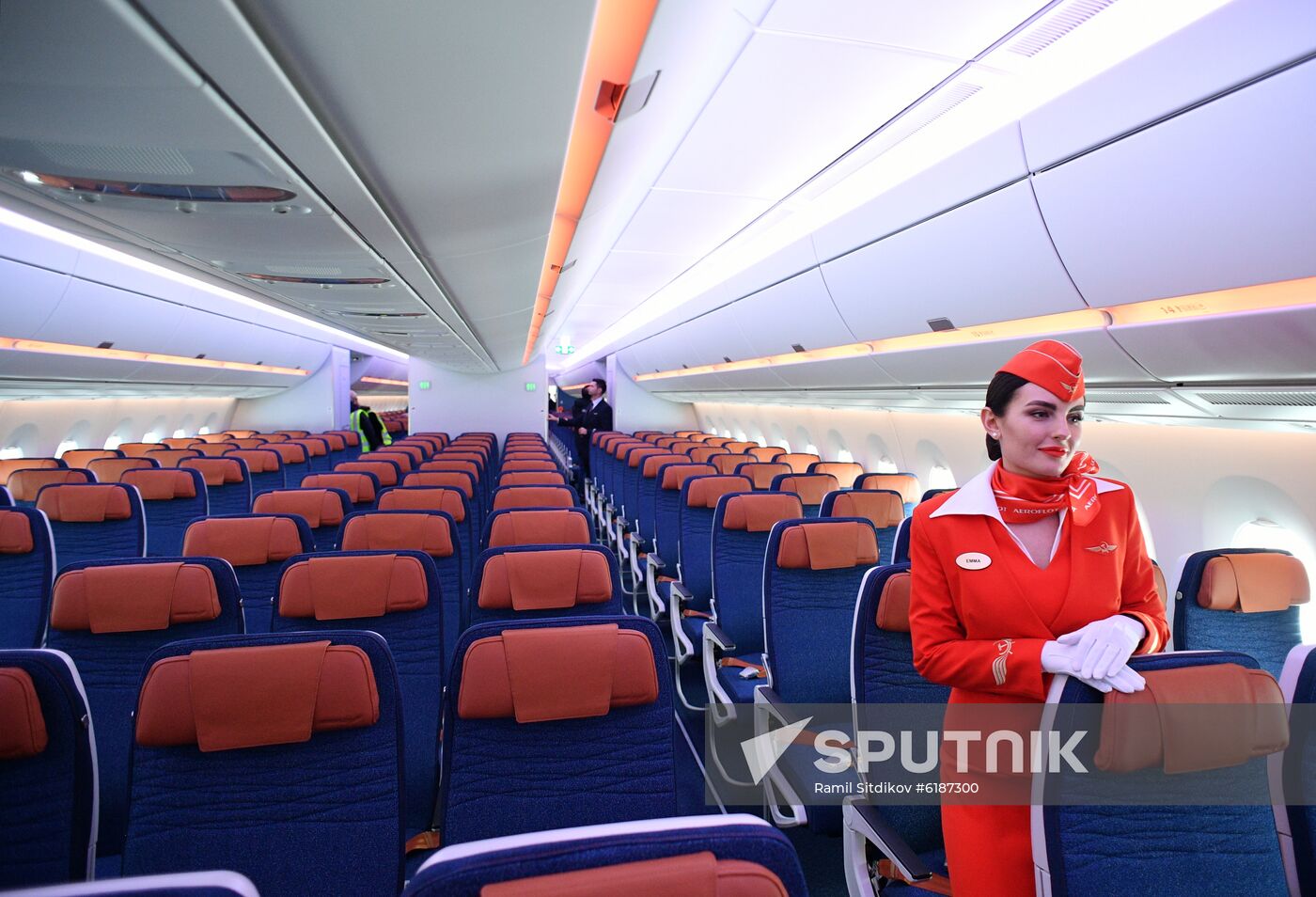Russia Aeroflot New Airbus Plane