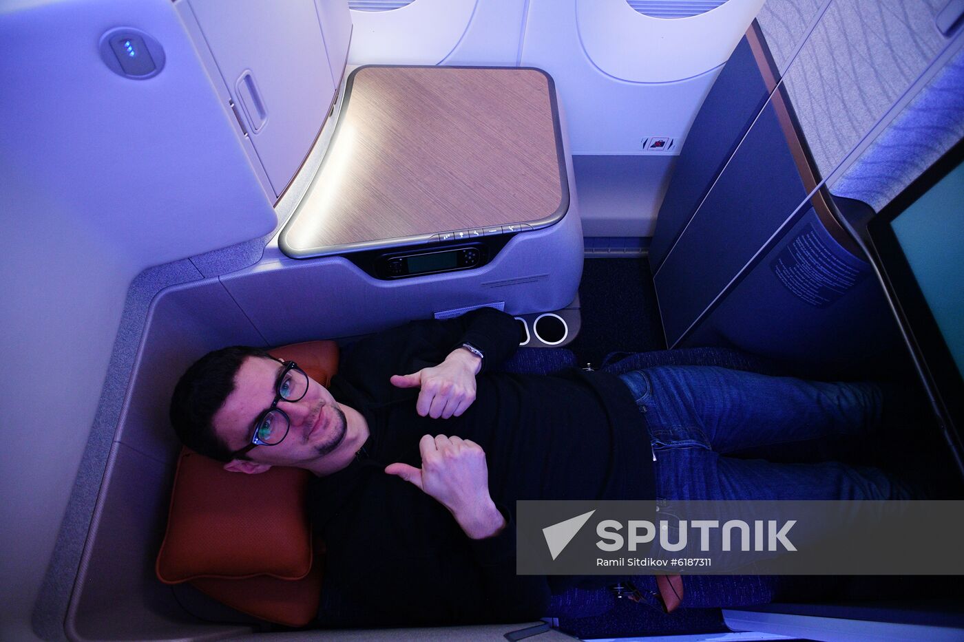 Russia Aeroflot New Airbus Plane