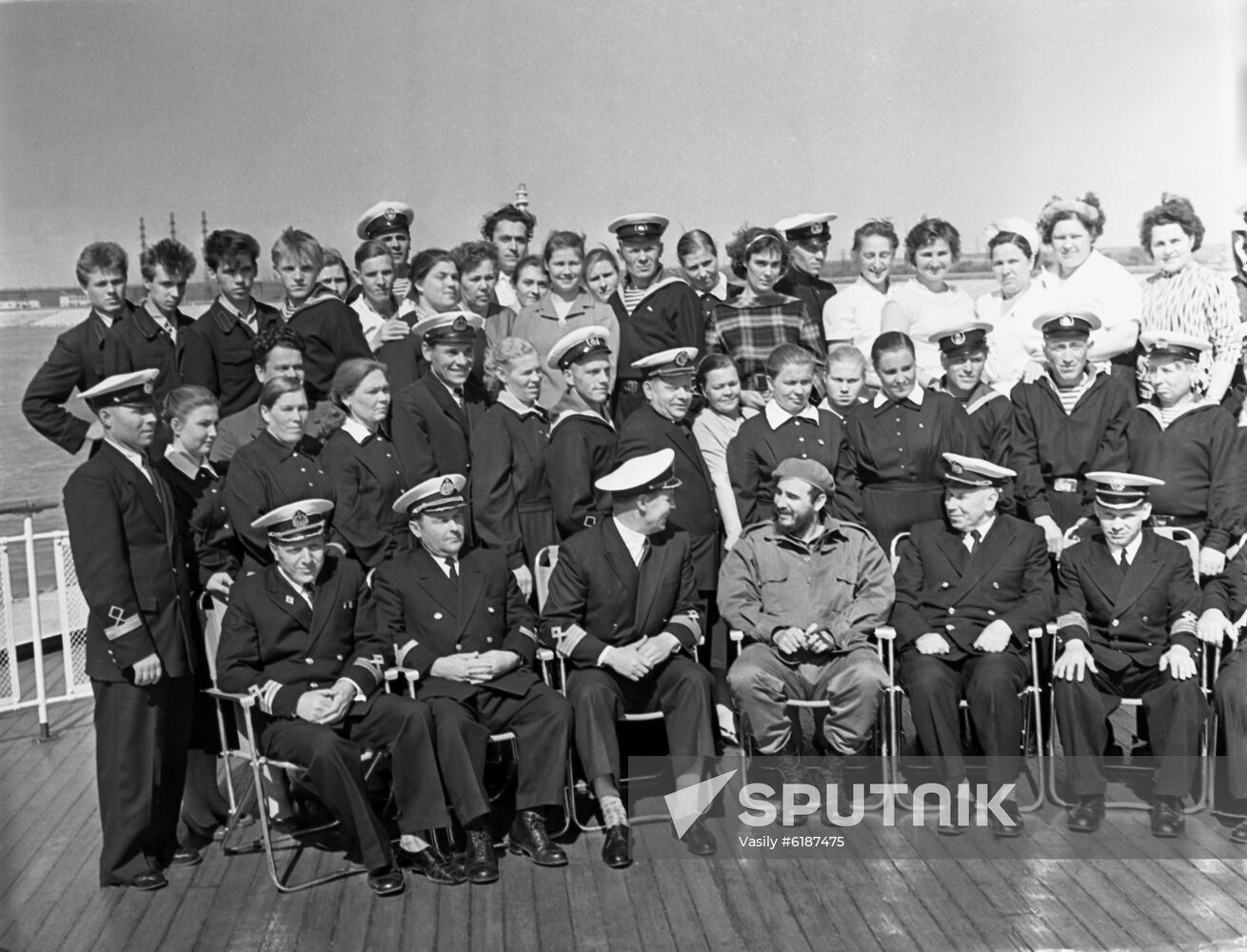 Fidel Castro visits USSR