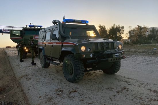 Syria Russian Military Police