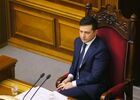Ukrainian President Volodymyr Zelenskiy attends a parliament session in Kiev, Ukraine. The Ukrainian parliament dismissed on March 4 Oleksiy Honcharuk from the post of prime minister, triggering the resignation of the entire Cabinet. Location: Ukraine, Kiev. Author: Stringer/Sputnik. Ukraine Prime Minister Resignation