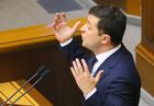 Ukrainian President Volodymyr Zelenskiy addresses lawmakers during a parliament session in Kiev, Ukraine. The Ukrainian parliament dismissed on March 4 Oleksiy Honcharuk from the post of prime minister, triggering the resignation of the entire Cabinet. Location: Ukraine, Kiev. Author: Stringer/Sputnik. Ukraine Prime Minister Resignation