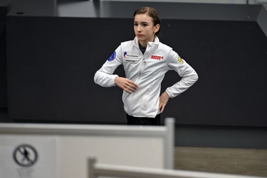 Estonia Figure Skating Worlds Junior Training