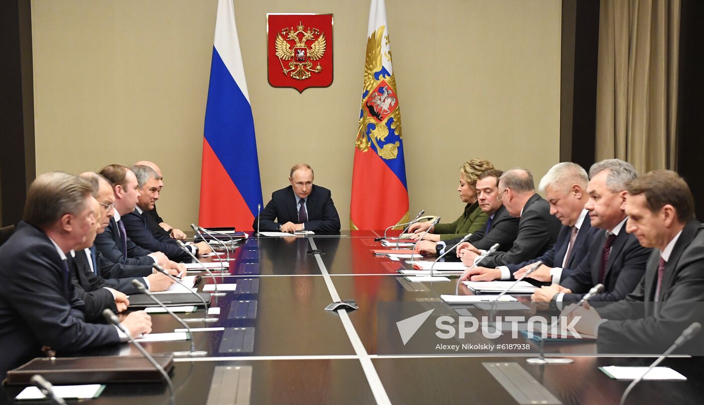 Russia Putin Security Council