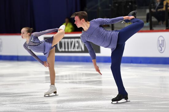 Estonia Figure Skating Worlds Junior Pairs