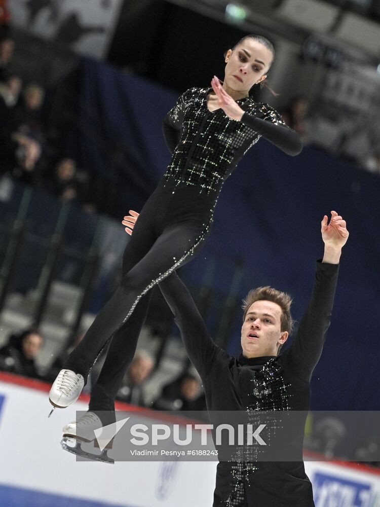Estonia Figure Skating Worlds Junior Pairs