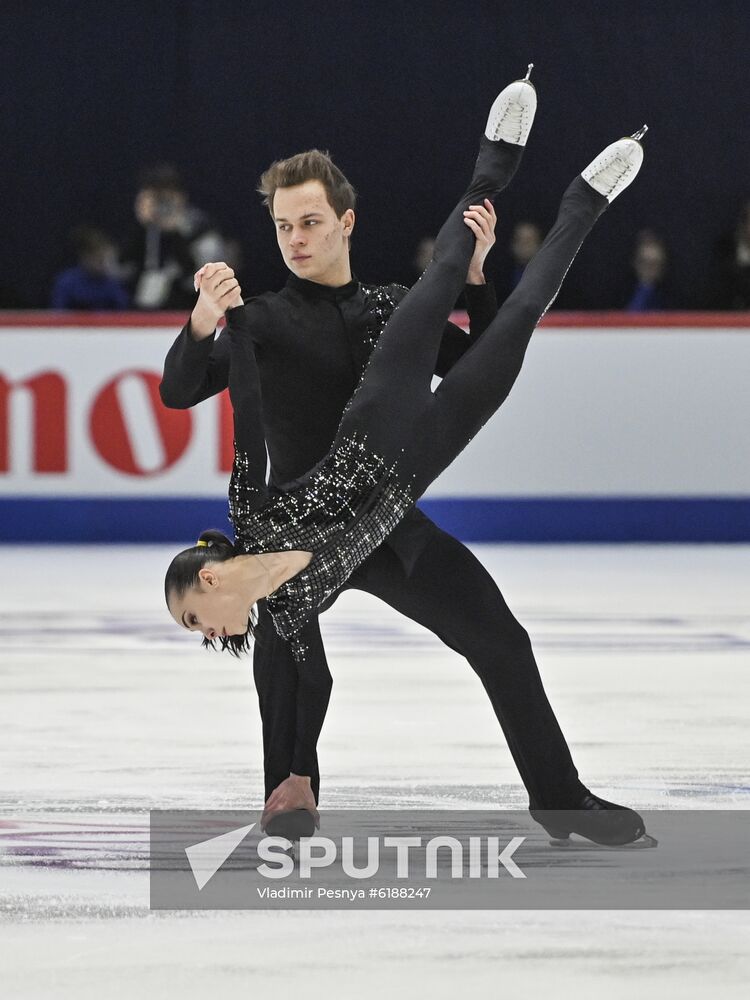 Estonia Figure Skating Worlds Junior Pairs