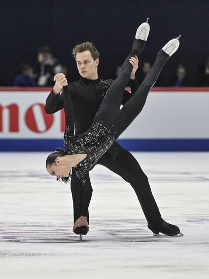 Estonia Figure Skating Worlds Junior Pairs