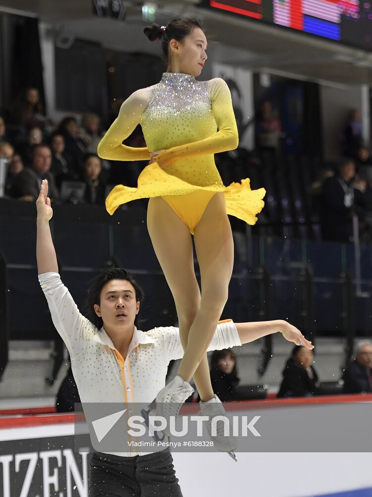Estonia Figure Skating Worlds Junior Pairs