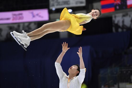 Estonia Figure Skating Worlds Junior Pairs
