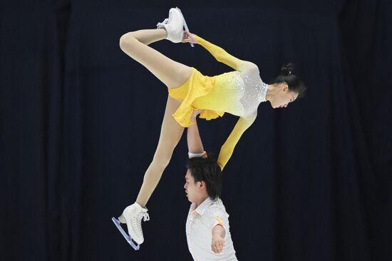 Estonia Figure Skating Worlds Junior Pairs