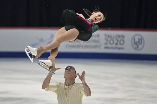 Estonia Figure Skating Worlds Junior Pairs
