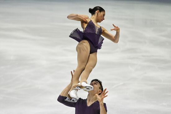 Estonia Figure Skating Worlds Junior Pairs