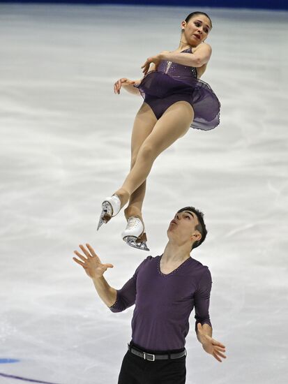 Estonia Figure Skating Worlds Junior Pairs