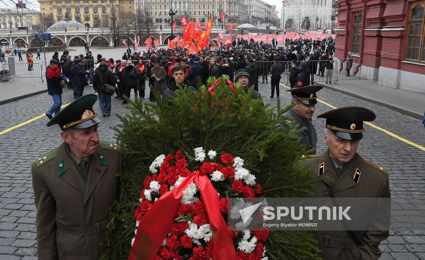 Russia Stalin Death Anniversary