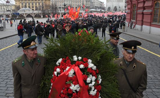 Russia Stalin Death Anniversary