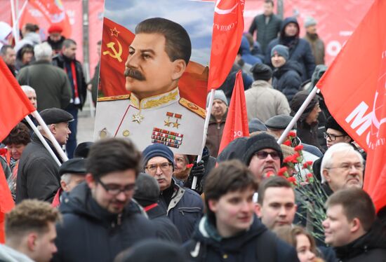 Russia Stalin Death Anniversary