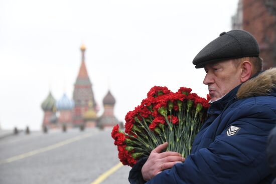 Russia Stalin Death Anniversary