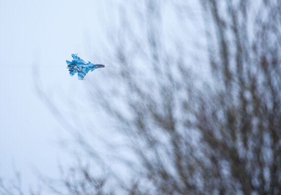 Russia Air Force Drills