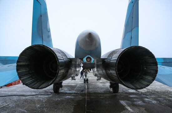 Russia Air Force Drills