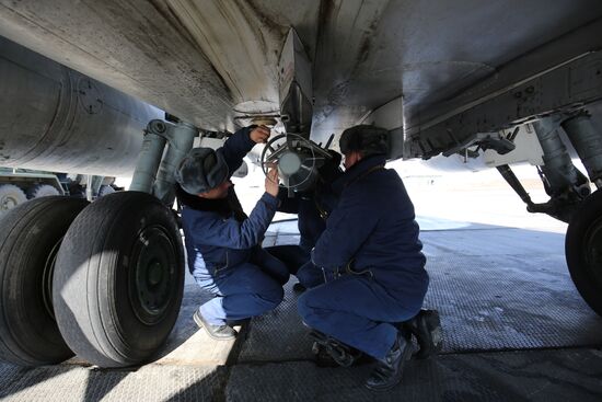 Russia Air Force Drills
