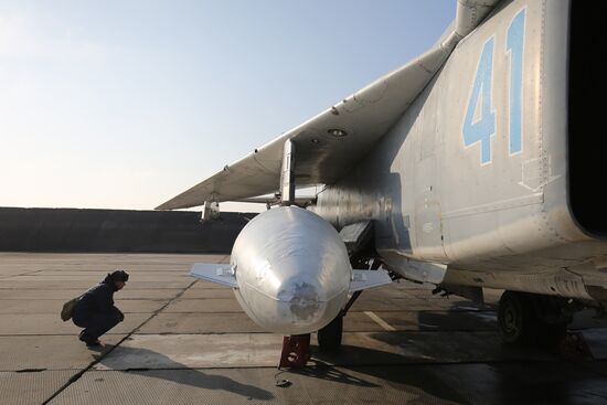 Russia Air Force Drills